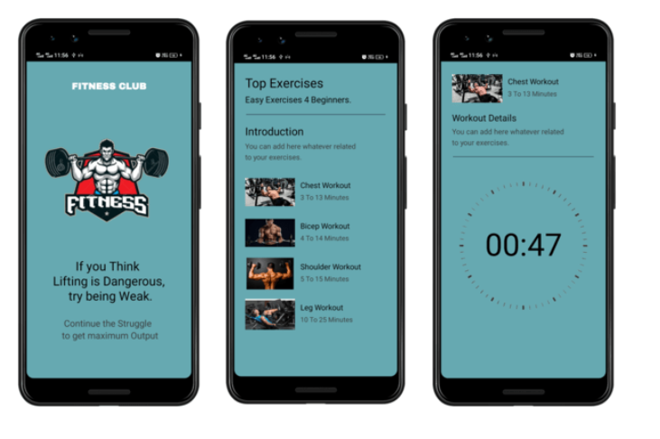 FitnessClub App